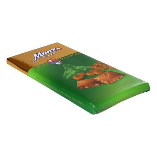 Шоколад Munz молочный с обжаренным фундуком 30% 100 г в Бристоль