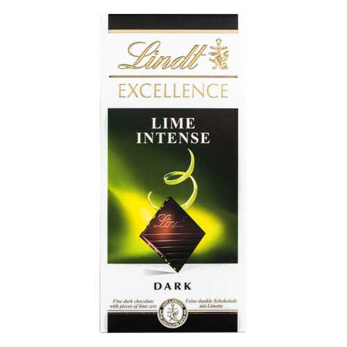 Шоколад темный Lindt excellence лайм 100 г в Бристоль