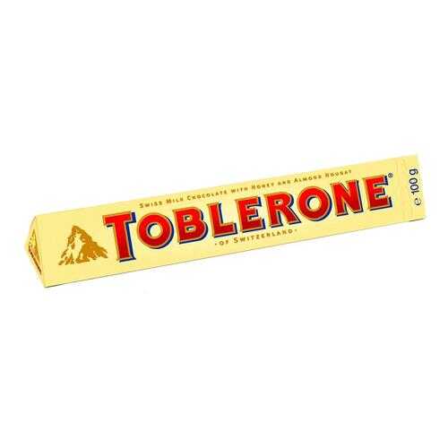 TOBLERONE шоколад молочный с медово-миндальной нугой 100г по 20шт в Бристоль