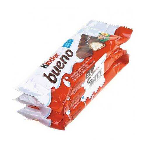 Вафельный батончик Kinder bueno 3*43 г в Бристоль