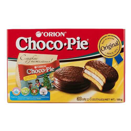 Пирожное Orion choco pie 120 г в Бристоль