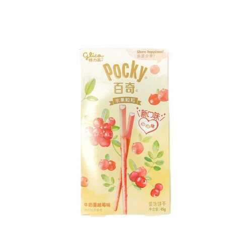 Палочки Pocky Glico со вкусом клюквы с глазурью 55 г в Бристоль