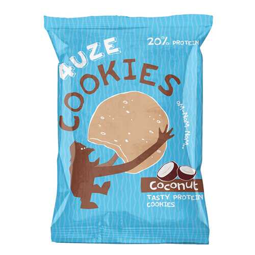 Печенье Fuze сookies вкус кокос 40 г в Бристоль
