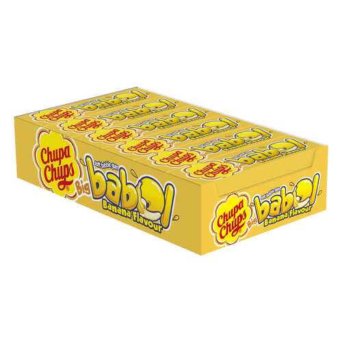 Жевательная резинка Chupa Chups big babol банан 21 г в Бристоль