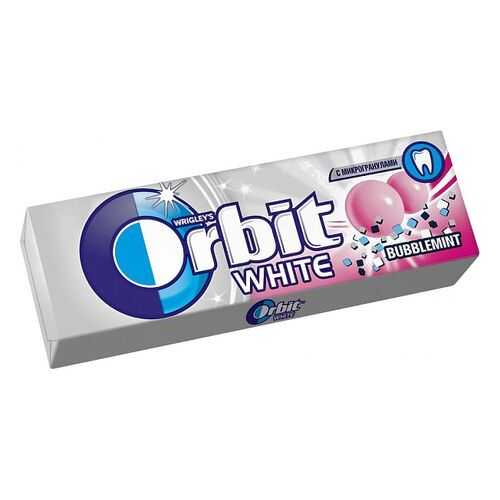 Жевательная резинка Orbit white bubblemint 13.6 г в Бристоль