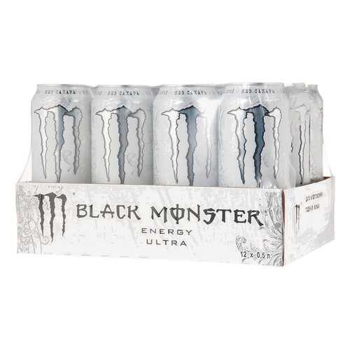Энергетический напиток Black Monster Energy Ultra 12 шт 449 мл в Бристоль