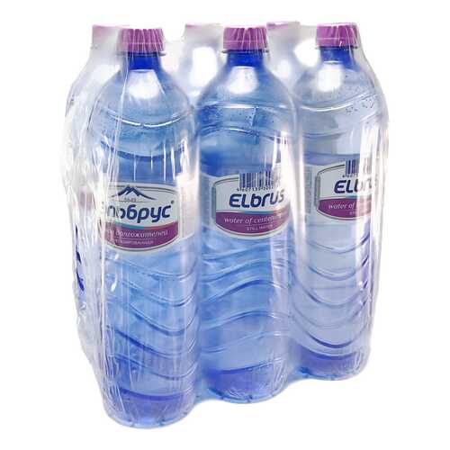 Вода питьевая Эльбрус негазированная пластик 1.5 л 6 штук в Бристоль